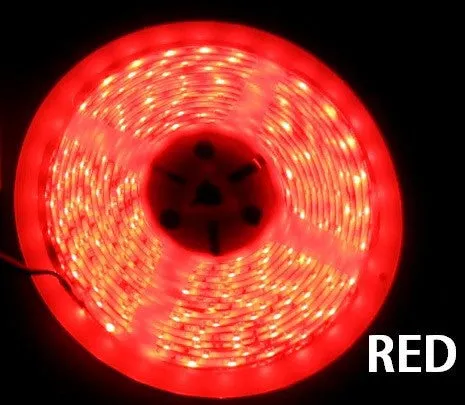 3528SMD Nova Bright Red Super Bright Flexible LED Light  Strip 16 Ft Reel Only