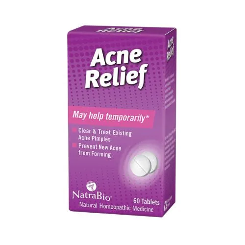 Acne Relief 60 Tabs By NatraBio