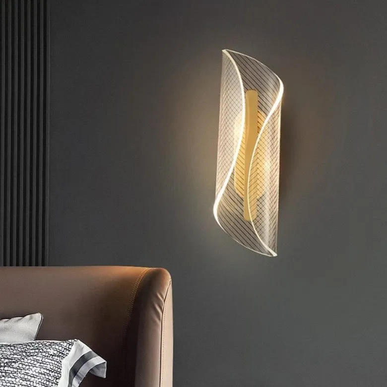 Diaphanous Leaf Wall Light