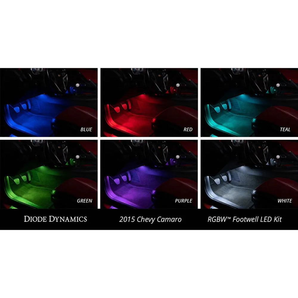 Diode Dynamics - RGBW Multicolor Footwell LED Kit