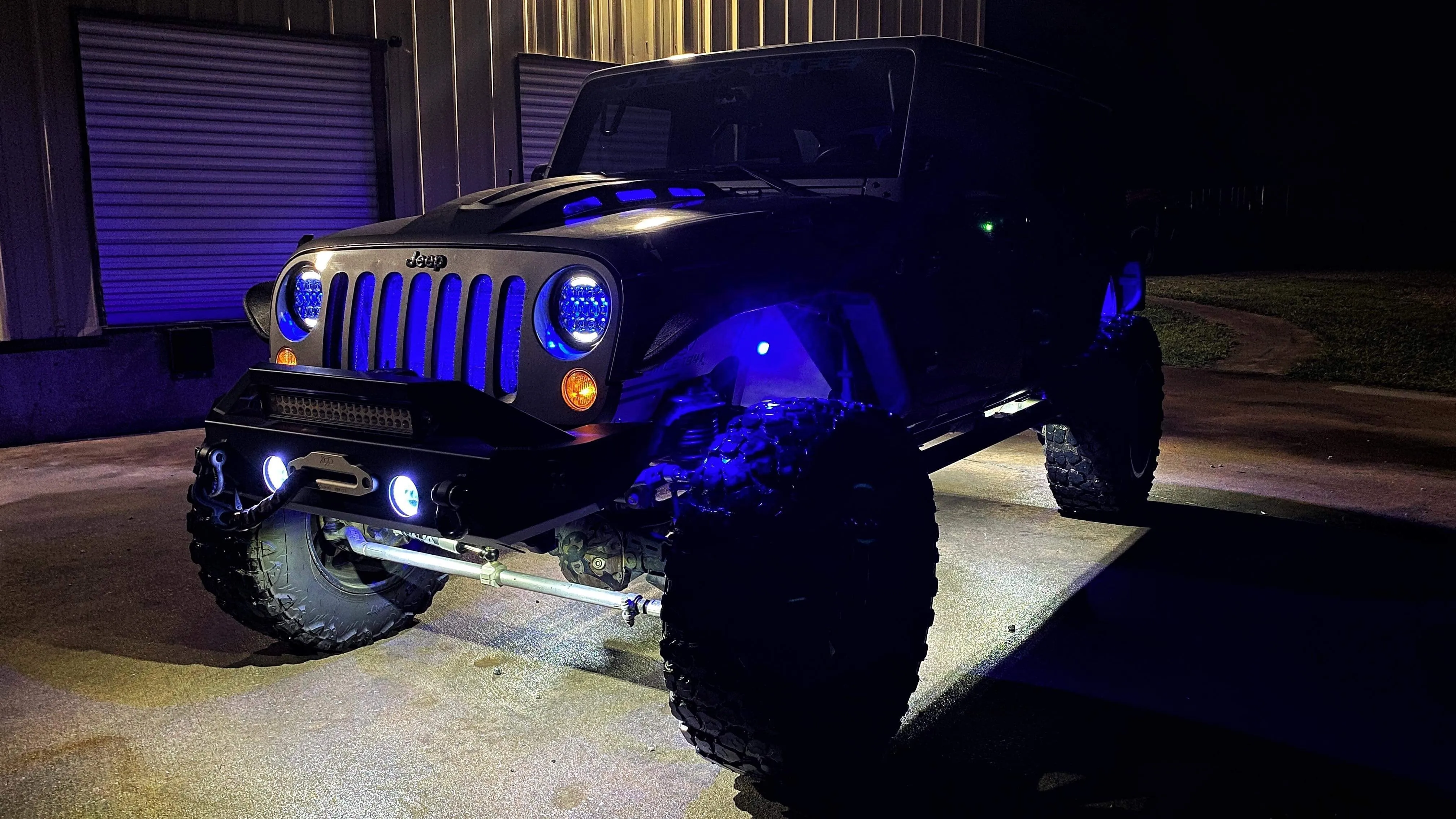 Empire Offroad LED DV8 LED Hood Grille Strip Kit