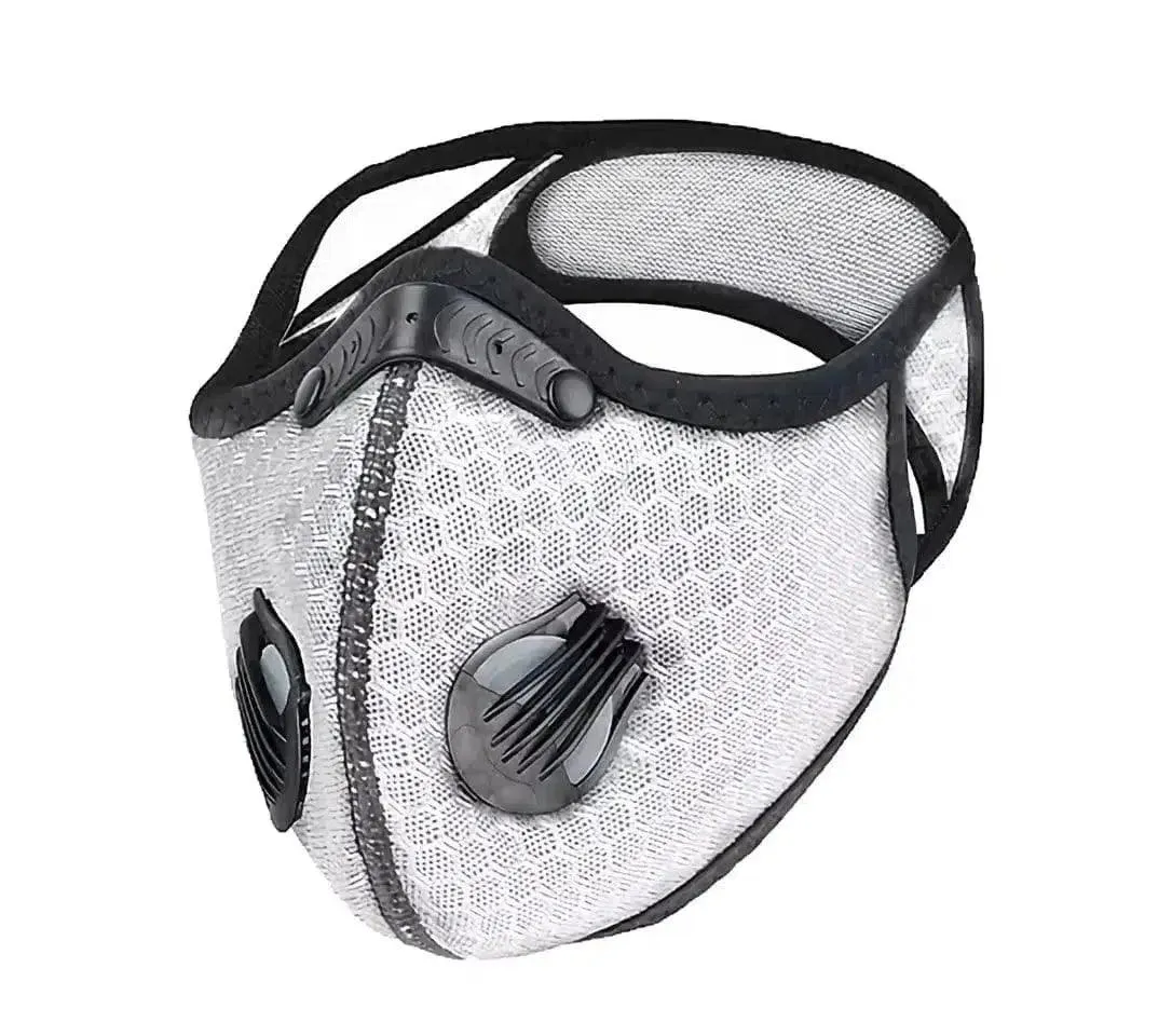 FuturePPE Mesh Sports Mask with 5-Layer Carbon Activated Filter