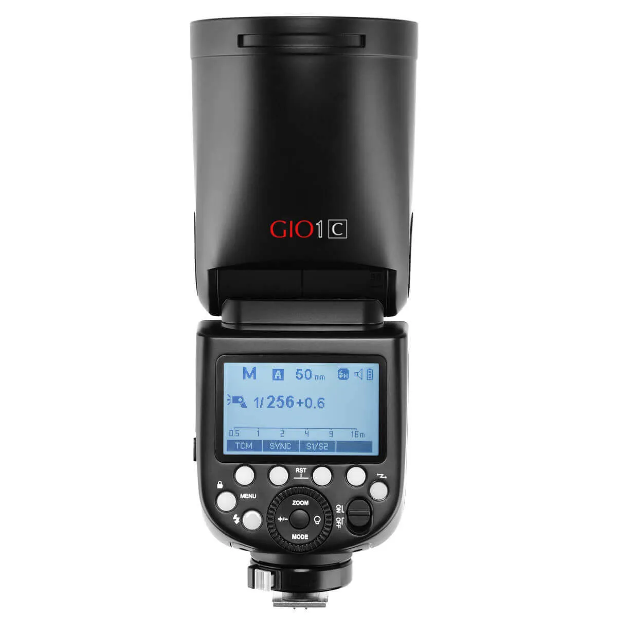 GIO1 Round Head On and Off Camera Speedlite & Diffuser Dome