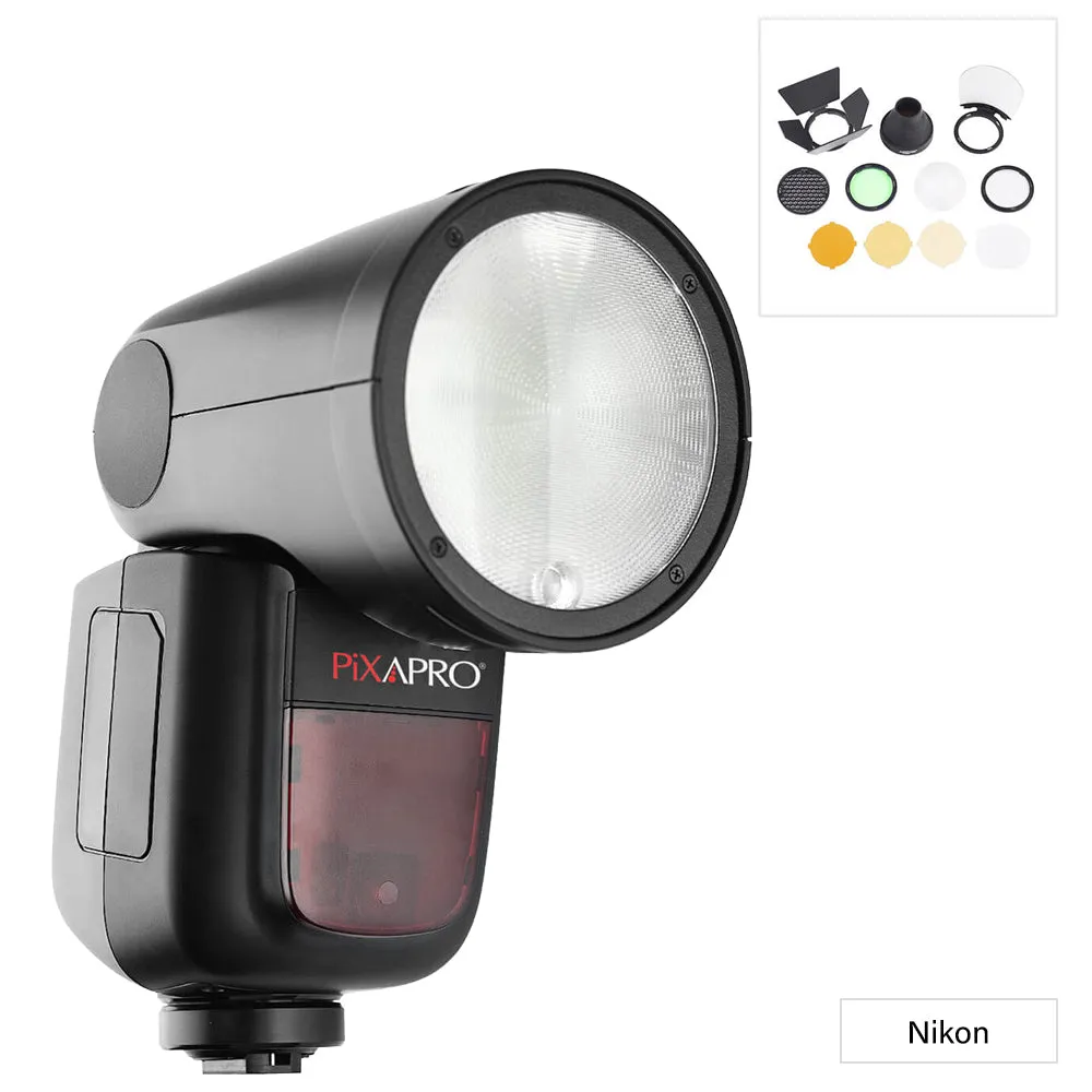 GIO1 Round Head Speedlite Plus Accessory Kit