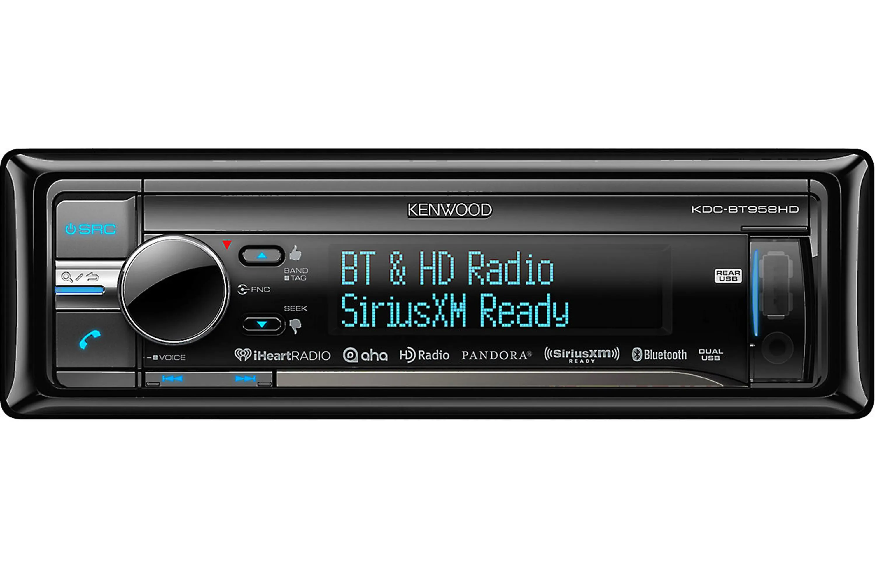 Kenwood KDC-BT958HD CD Receiver with Built-in Bluetooth and HD Radio