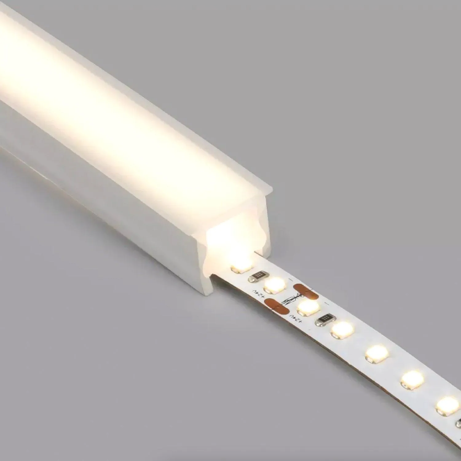 LED Strip Silicone Neon Flex Profile Cover Body Flexible Bendable 20x20mm