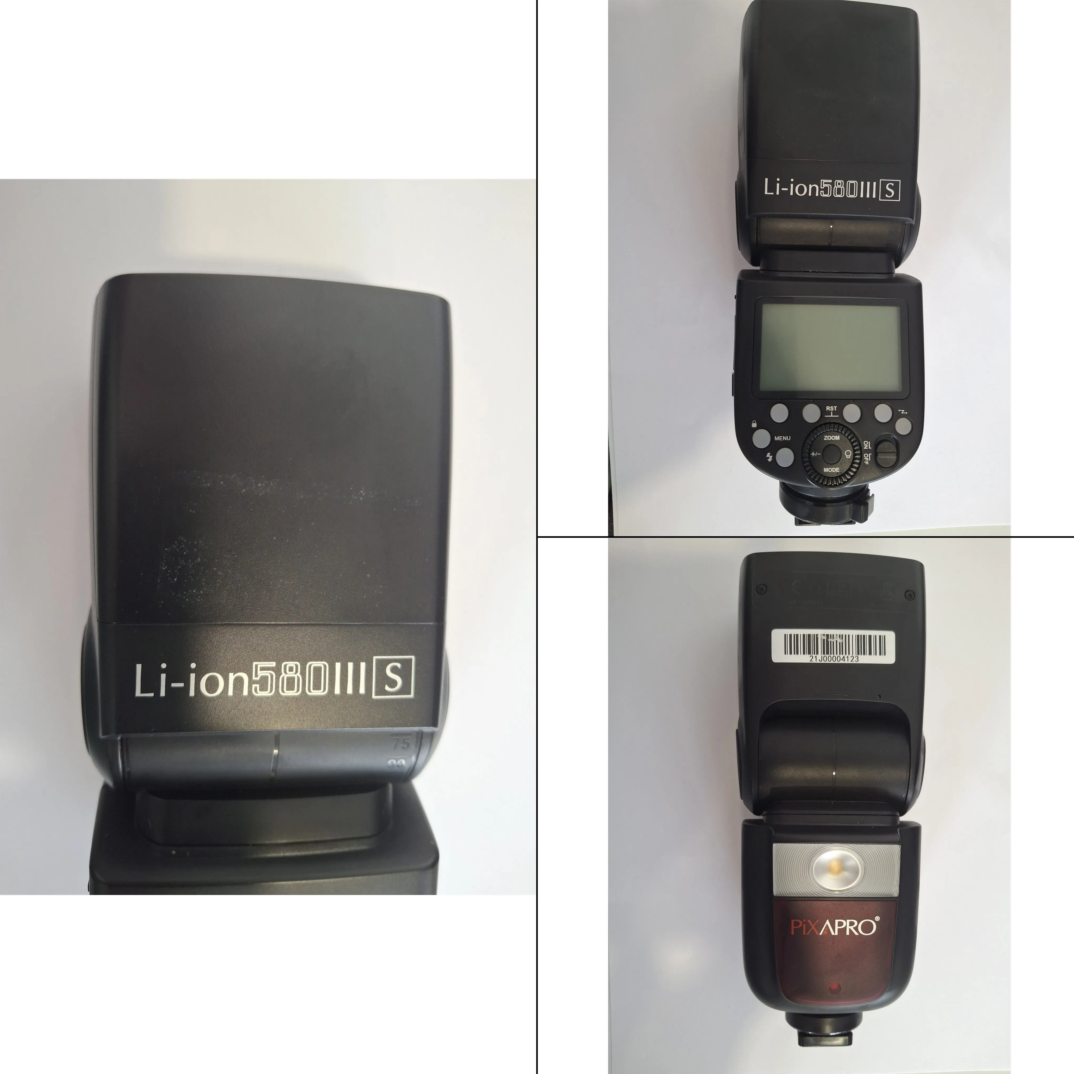 Li-ION580III (V860III) Powered TTL Speedlite (Sony)