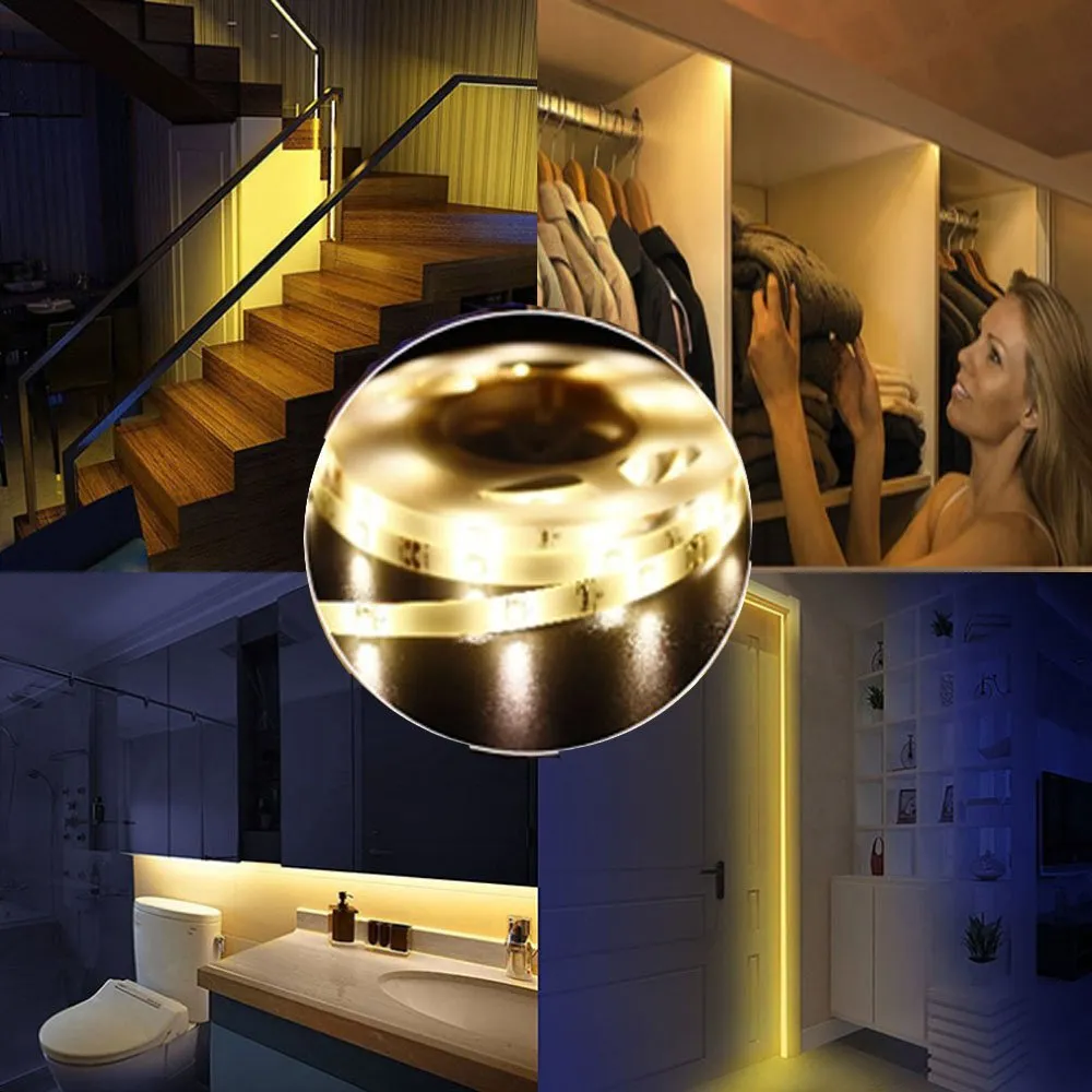 Low Voltage - Motion Sensor PIR Strip Light 1.2M 3W LED Strip Light