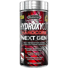 Muscletech Hydroxycut Hardcore Next Gen - 100 Capsules