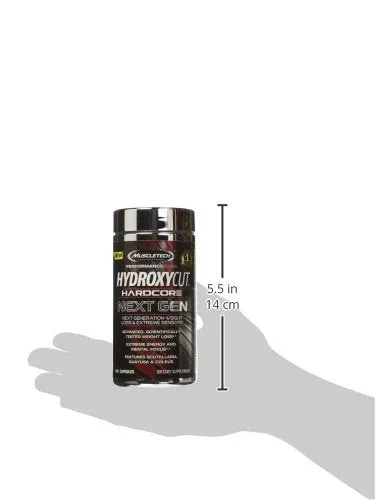 Muscletech Hydroxycut Hardcore Next Gen - 100 Capsules