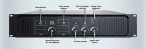 Optimal Audio Zone 4  / 4-Zone Audio Controller with DSP & Web App Control