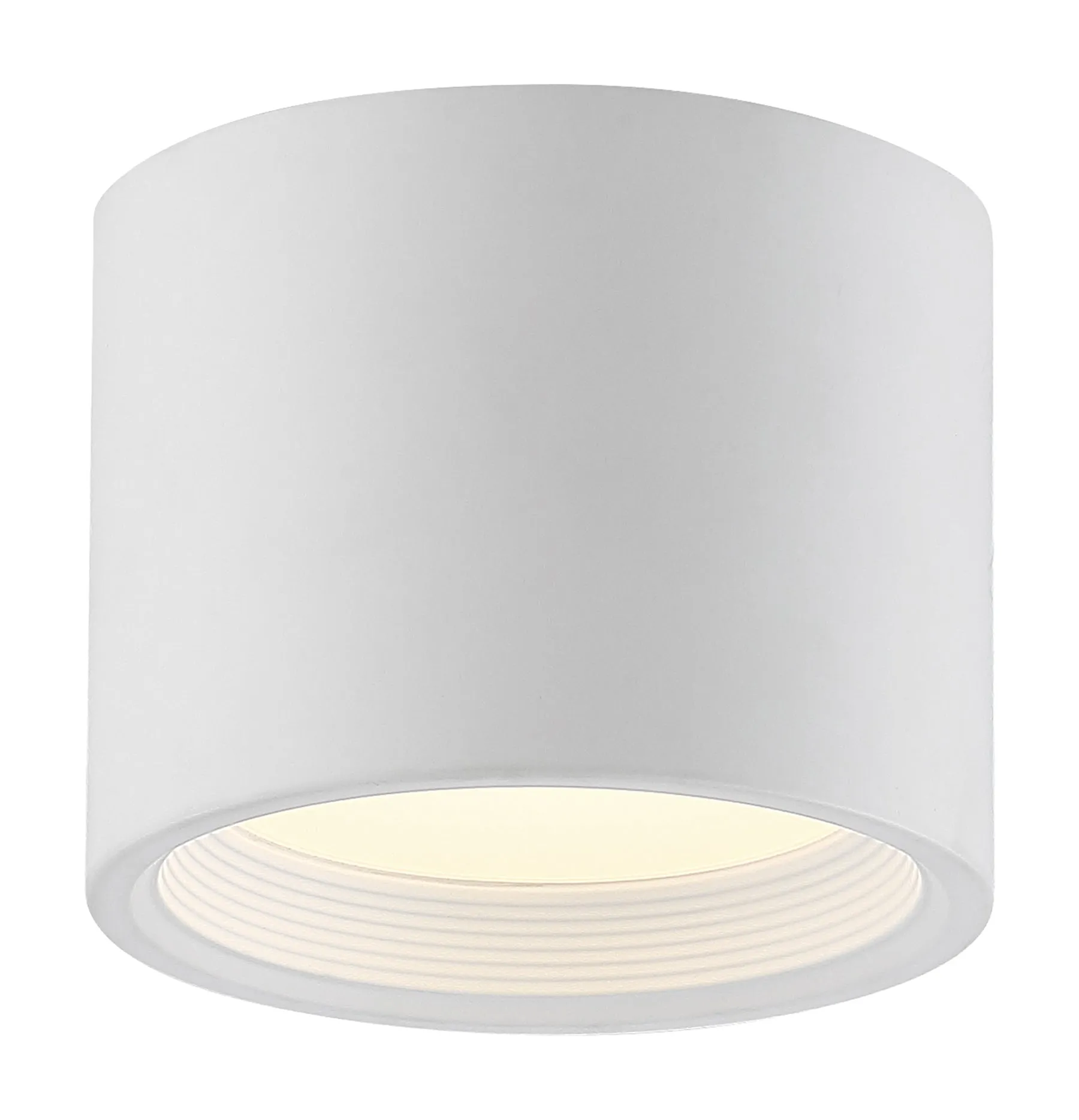 Reel 1 Light 5.25in. Flush Mount - White