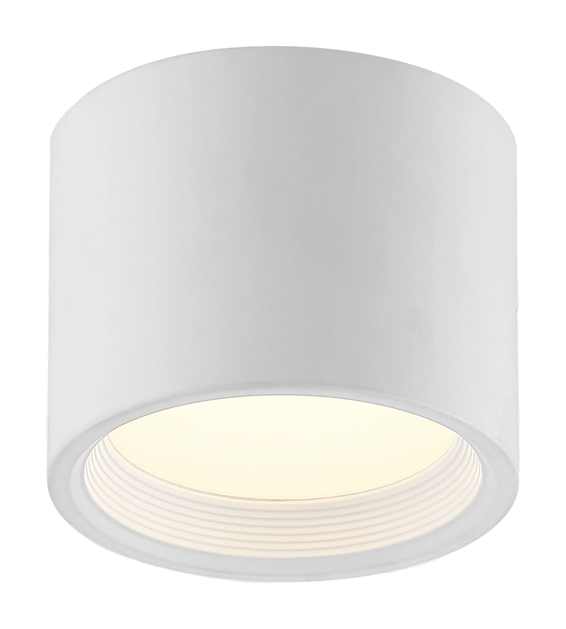 Reel 1 Light 5.25in. Flush Mount - White