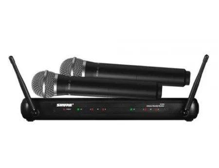 Shure SVX288PG58 Dual Wireless Handset Mic System J9