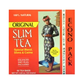 Slim Tea Original 60 Bags By Hobe Labs