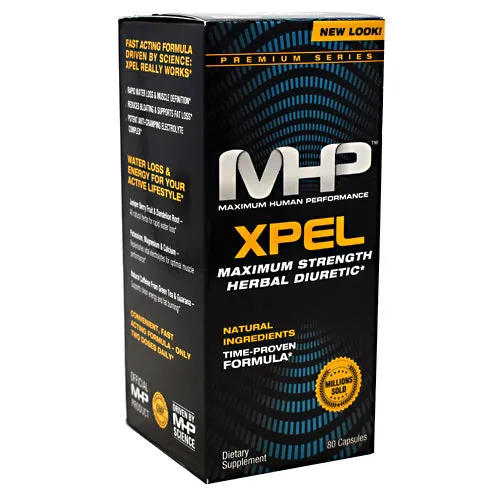 Xpel Maximum Strength Diuretic 80 Caps By Maximum Human Performance