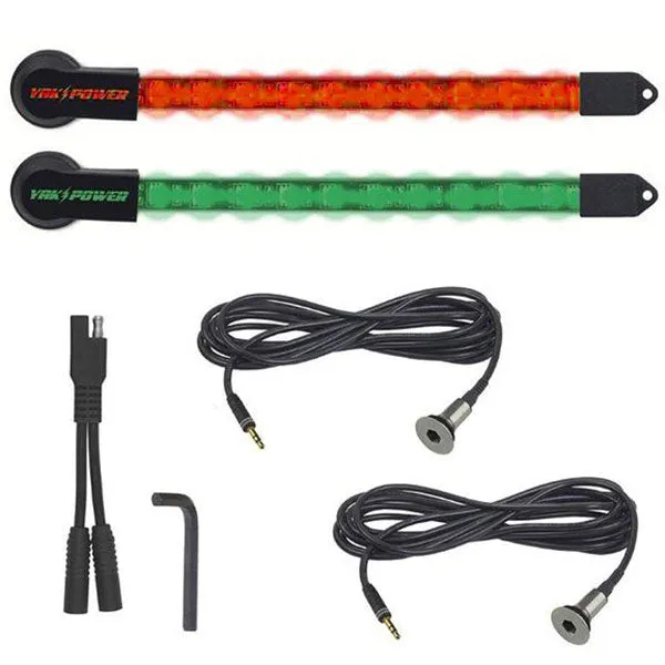 Yak Power 10” LED Red & Green Light Kit