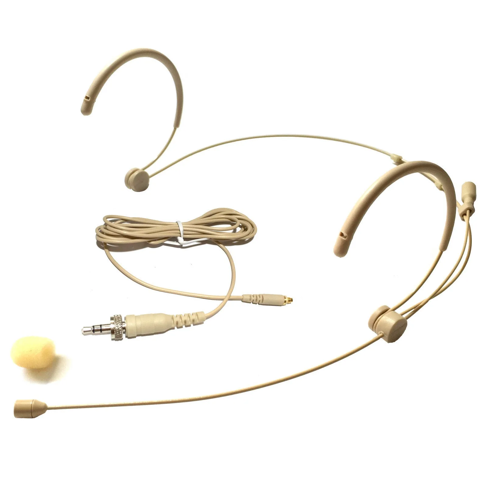 YPA 4016 Headset Headworn Microphone - Detachable Cable  - Omidirectional Mic